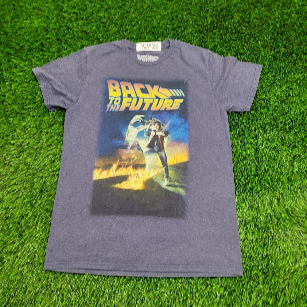 Back-to-the-Future Shirt Womens Medium 18x25 Gray
